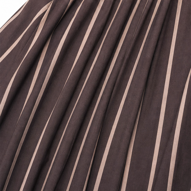 Women's striped maxi dress with square neck and thin straps 14
